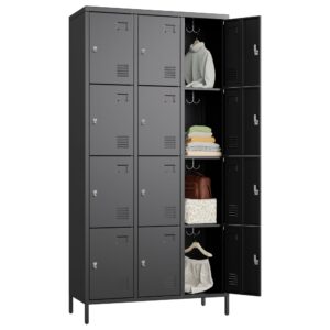 MetroGuard™ 12-Door Steel Storage Locker